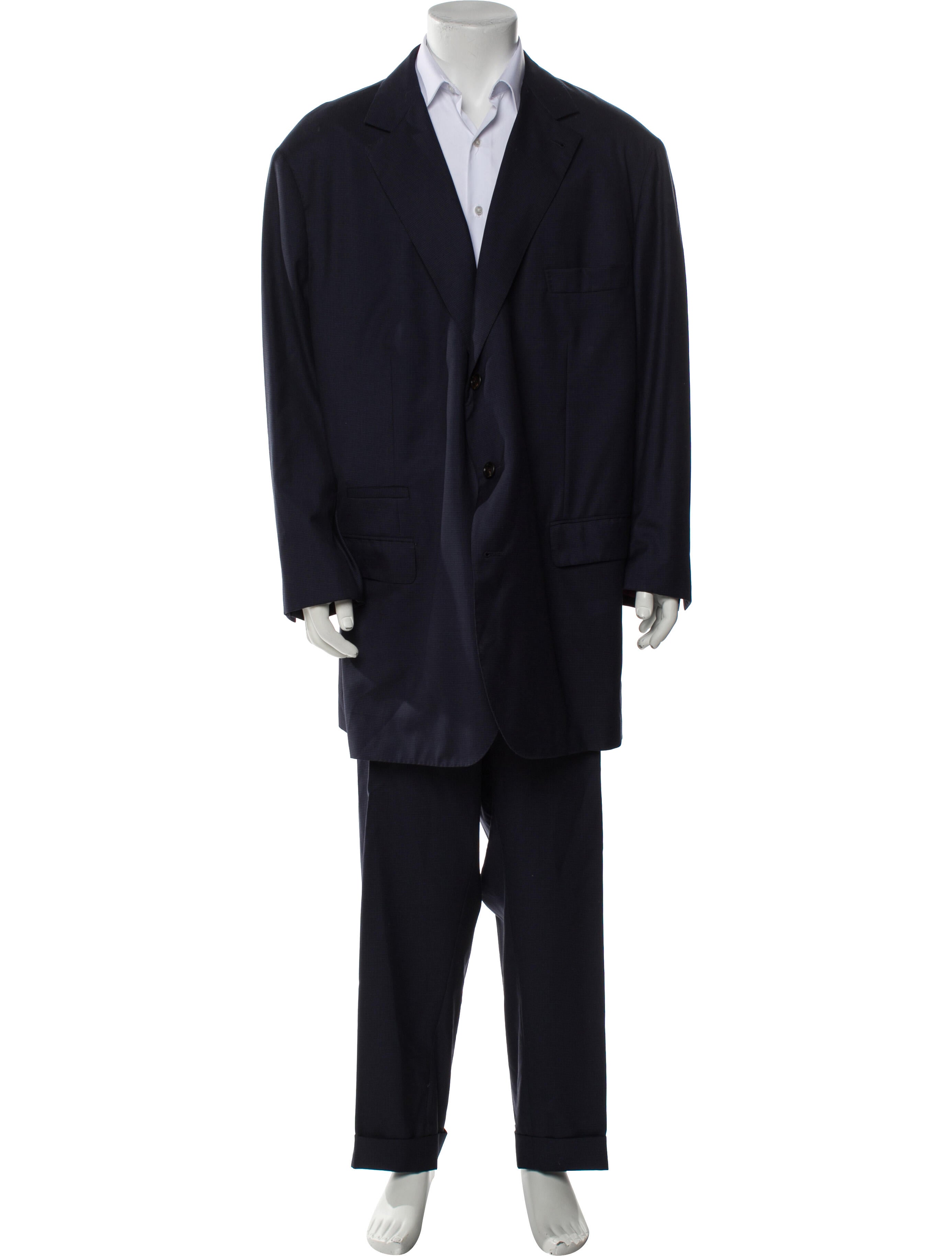 Brunello Cucinelli Virgin Wool Two-Piece Suit