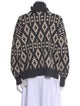 Brunello Cucinelli Virgin Wool Printed Sweater