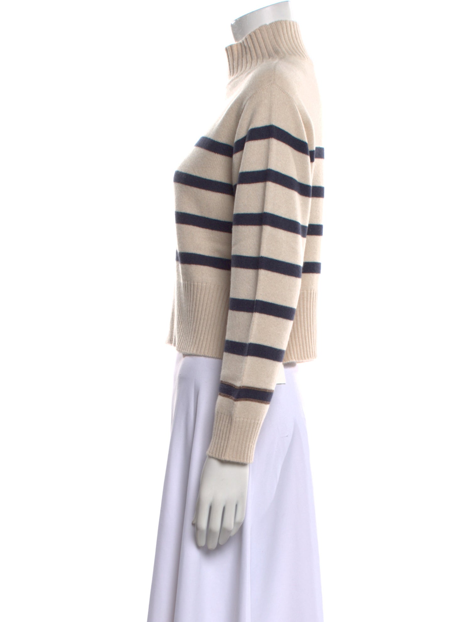 Brunello Cucinelli Cashmere Striped Sweater