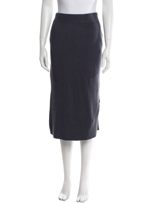 Brunello Cucinelli Virgin Wool Midi Length Skirt