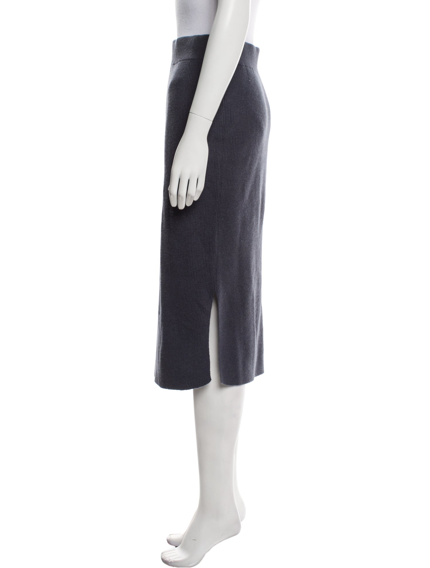 Brunello Cucinelli Virgin Wool Midi Length Skirt