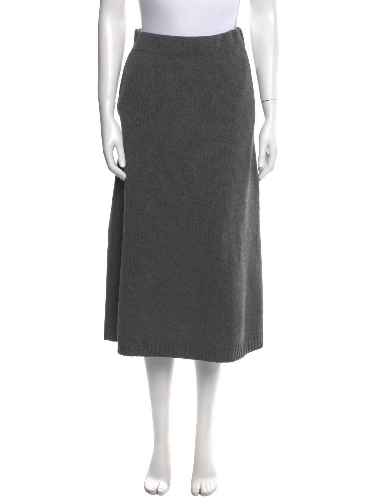 Brunello Cucinelli Virgin Wool Knee-Length Skirt