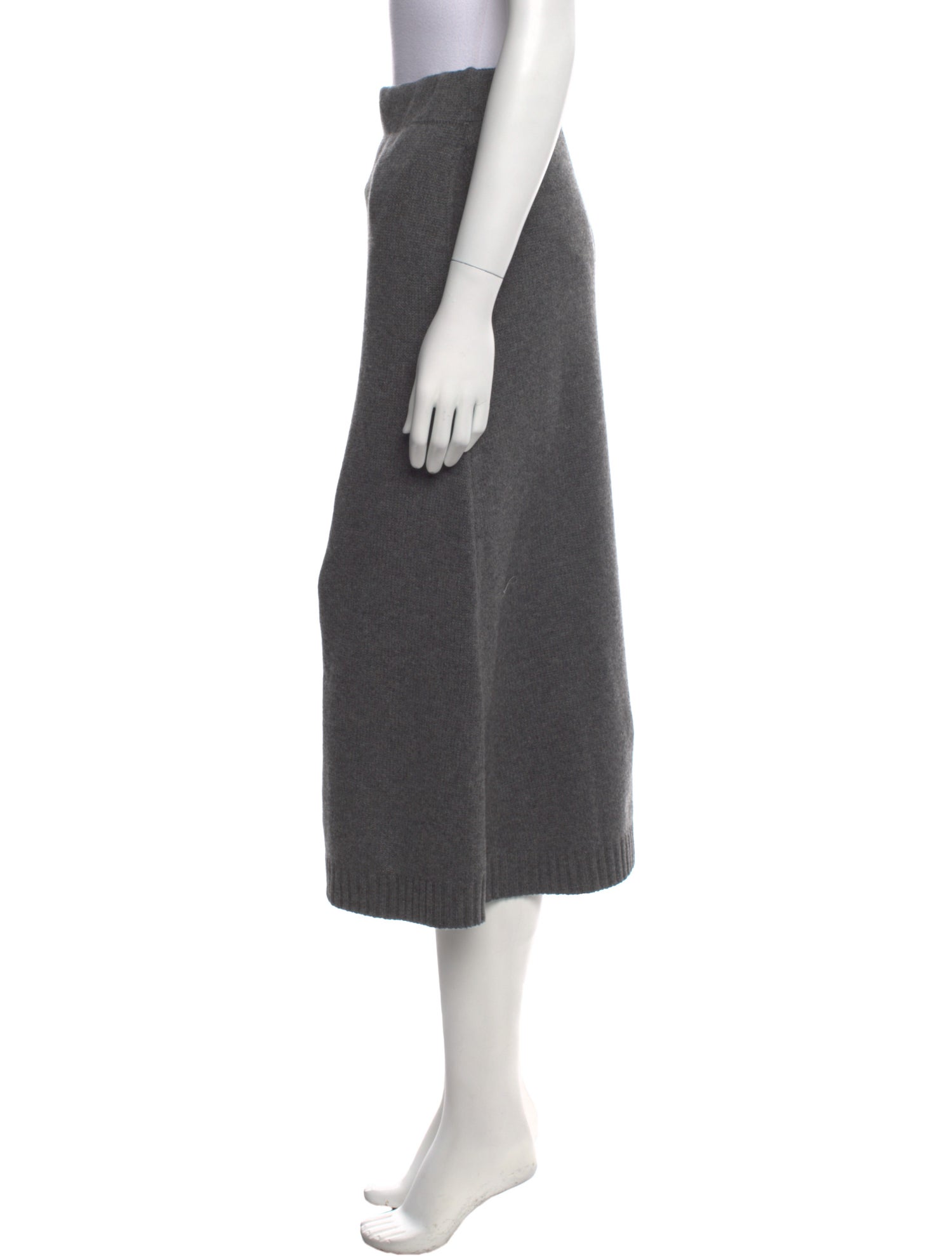 Brunello Cucinelli Virgin Wool Knee-Length Skirt