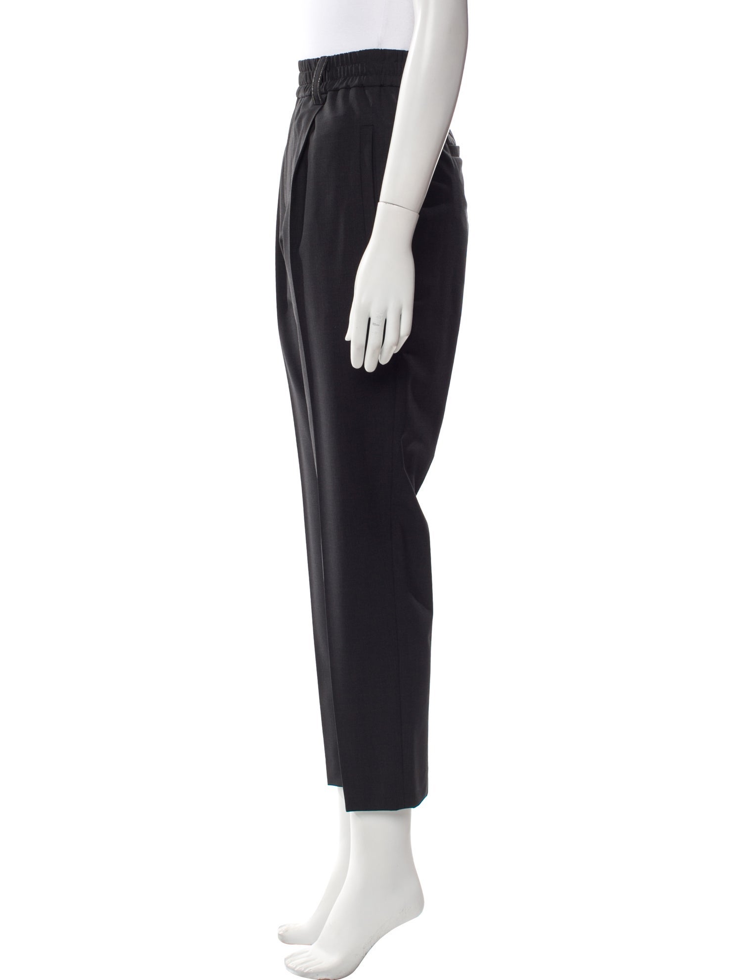 Brunello Cucinelli Virgin Wool Straight Leg Pants w/ Tags