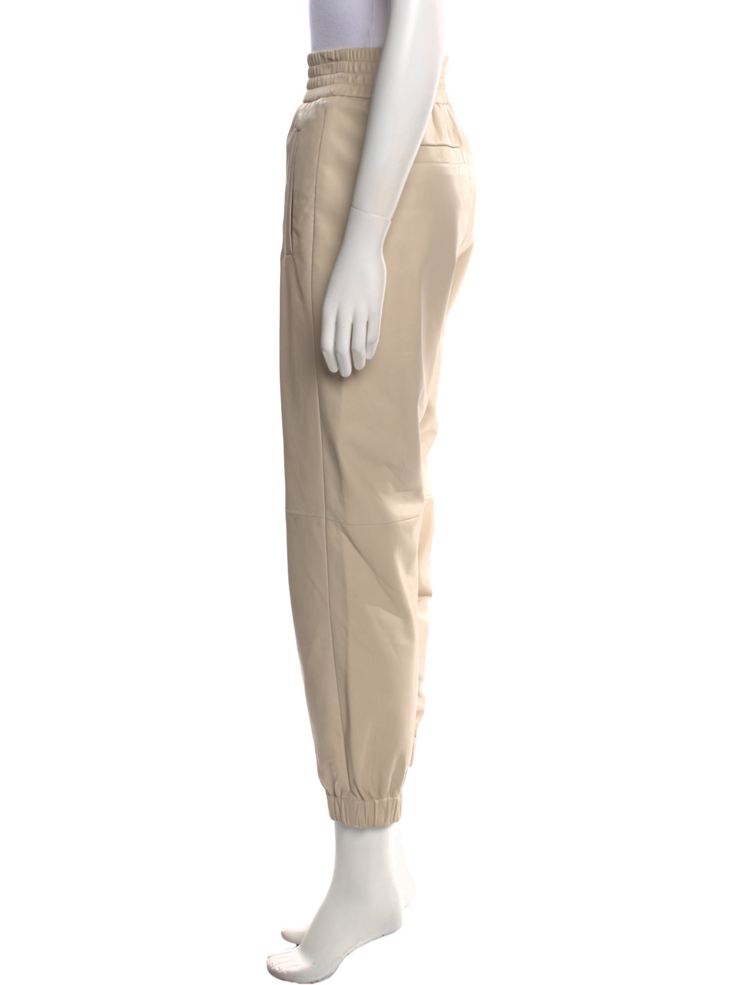 Brunello Cucinelli Leather Skinny Leg Pants w/ Tags