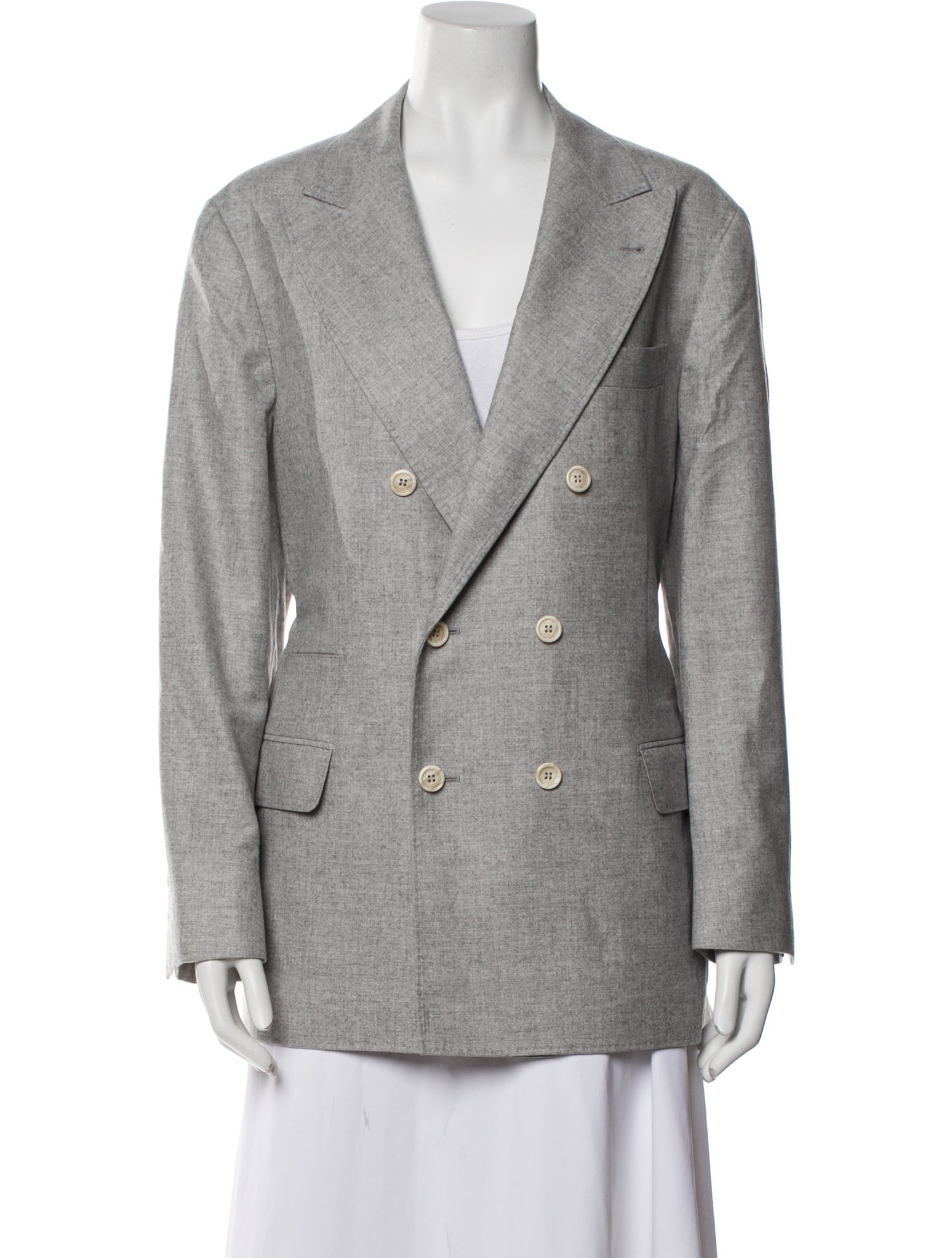 Brunello Cucinelli Silk Blazer w/ Tags