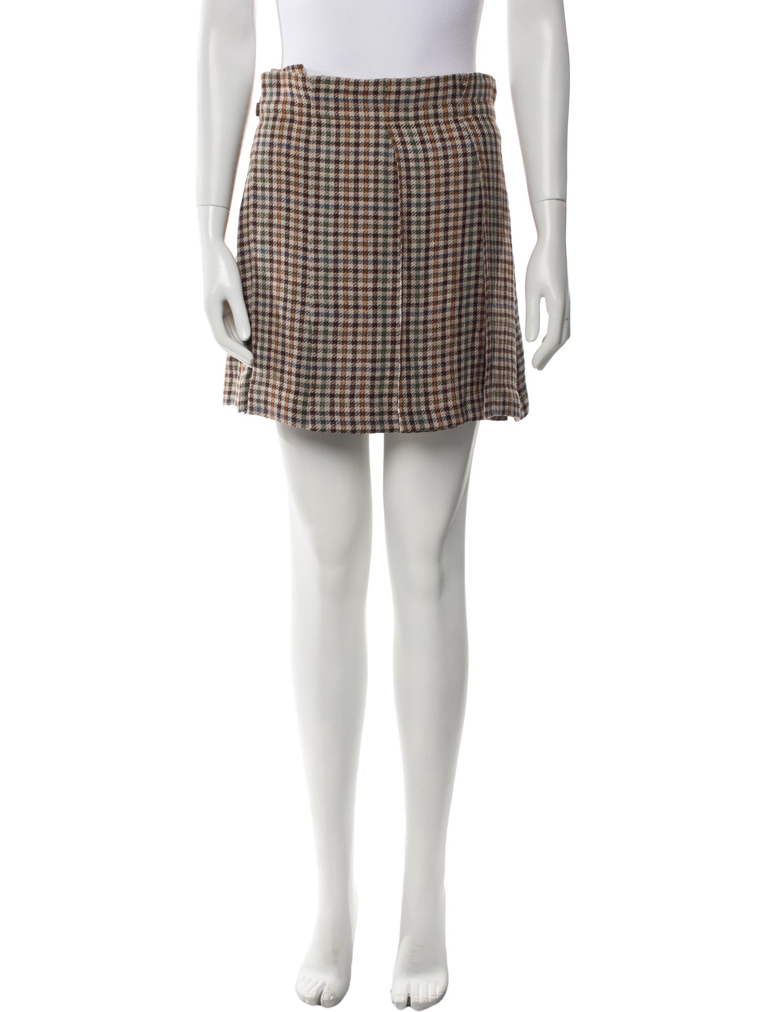 Brunello Cucinelli Linen Mini Skirt w/ Tags