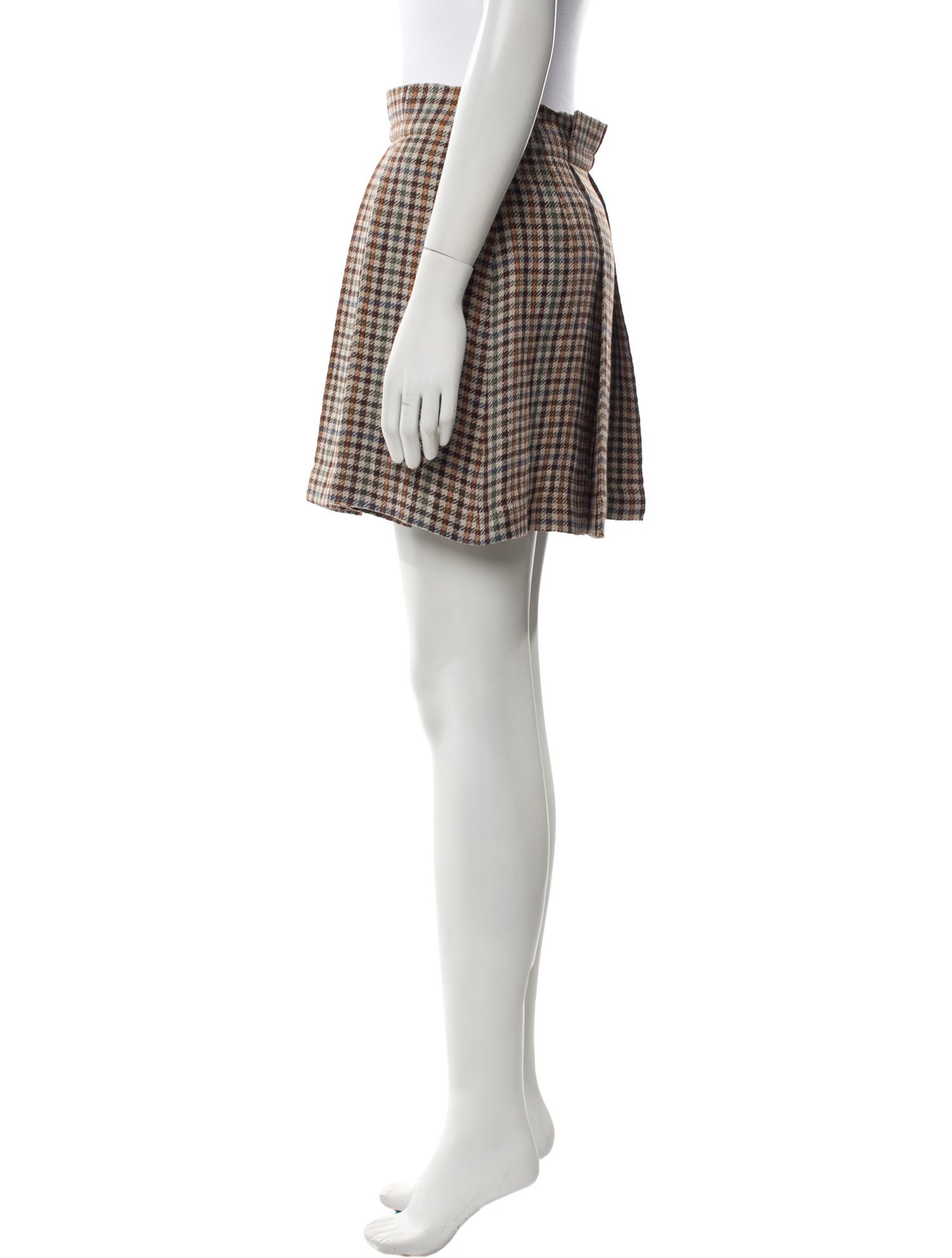 Brunello Cucinelli Linen Mini Skirt w/ Tags