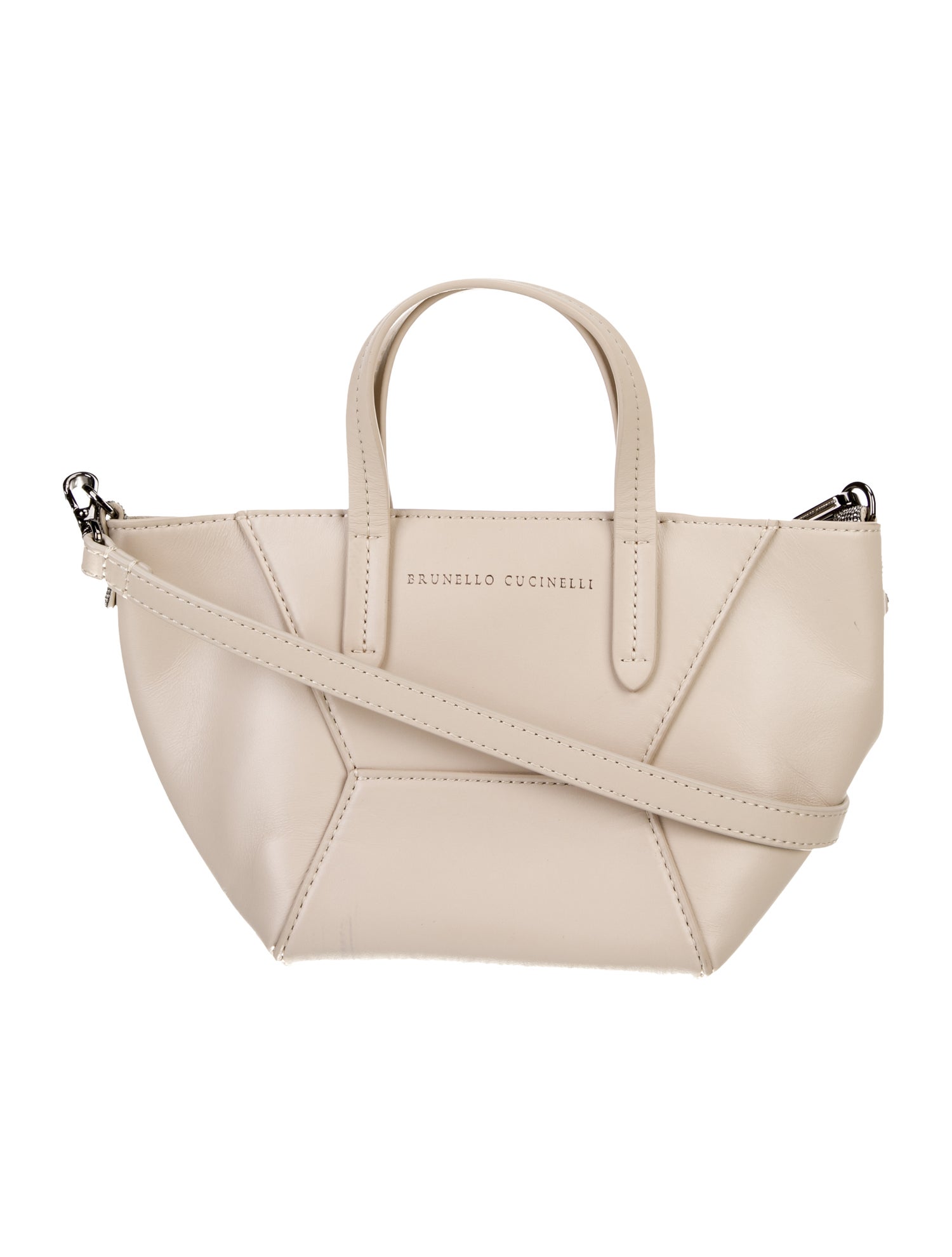 Brunello Cucinelli Leather Shoulder Bag