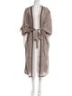 Brunello Cucinelli Silk Printed Robe