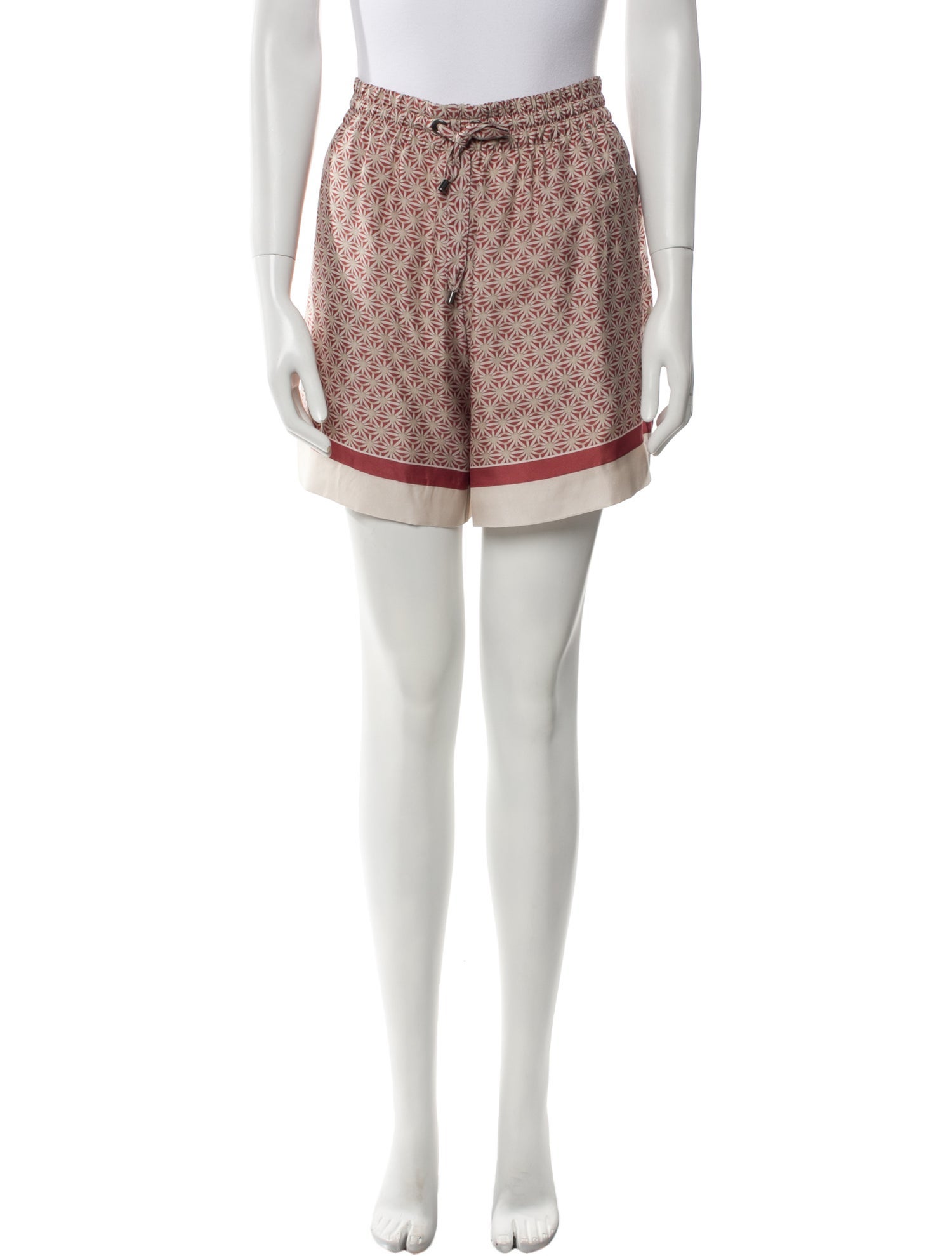 Brunello Cucinelli Silk Mini Shorts w/ Tags