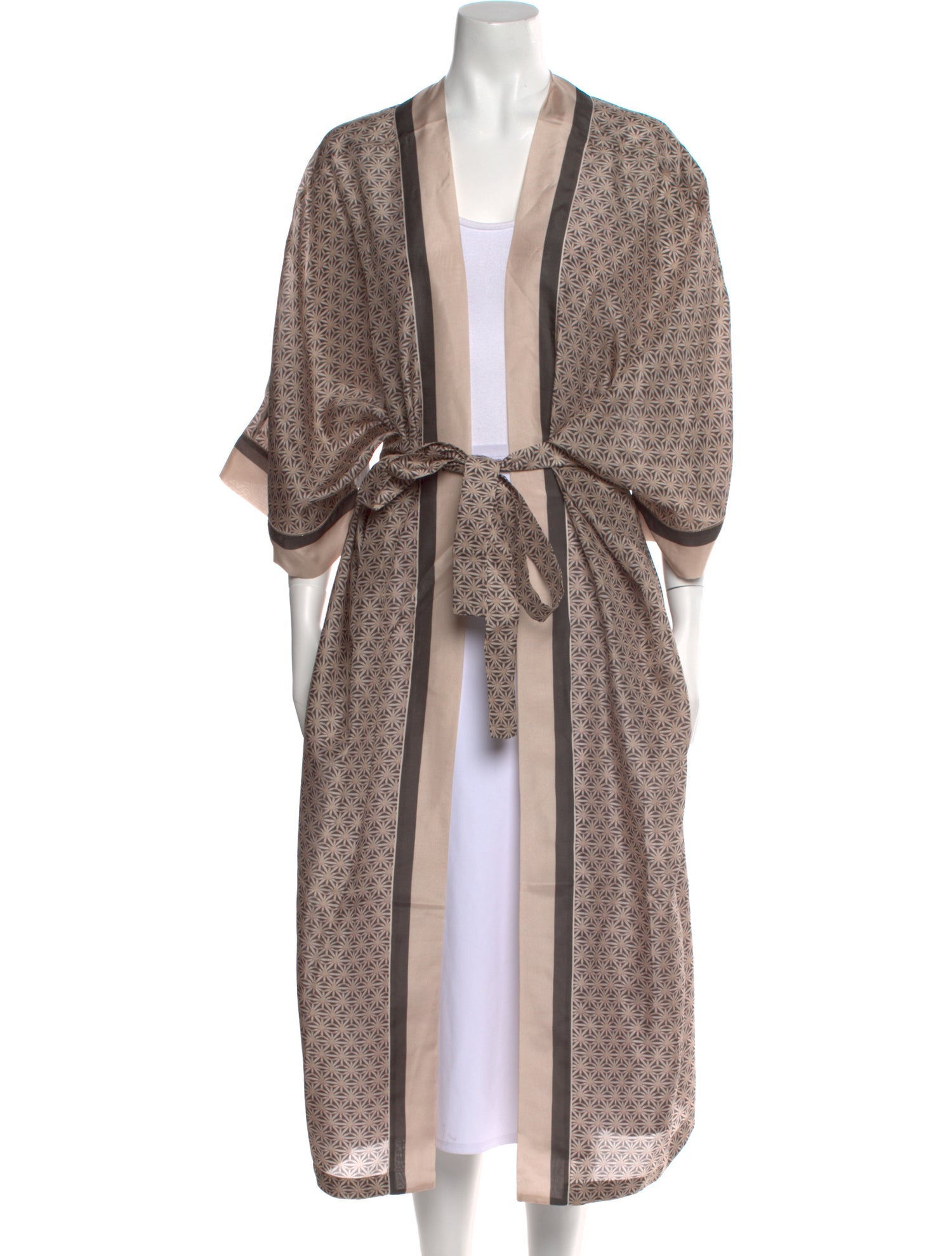 Brunello Cucinelli Silk Printed Tunic