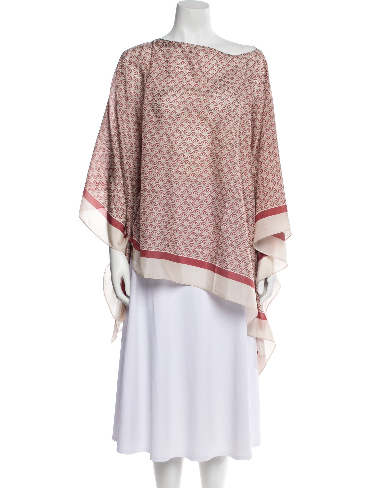 Brunello Cucinelli Silk Printed Tunic