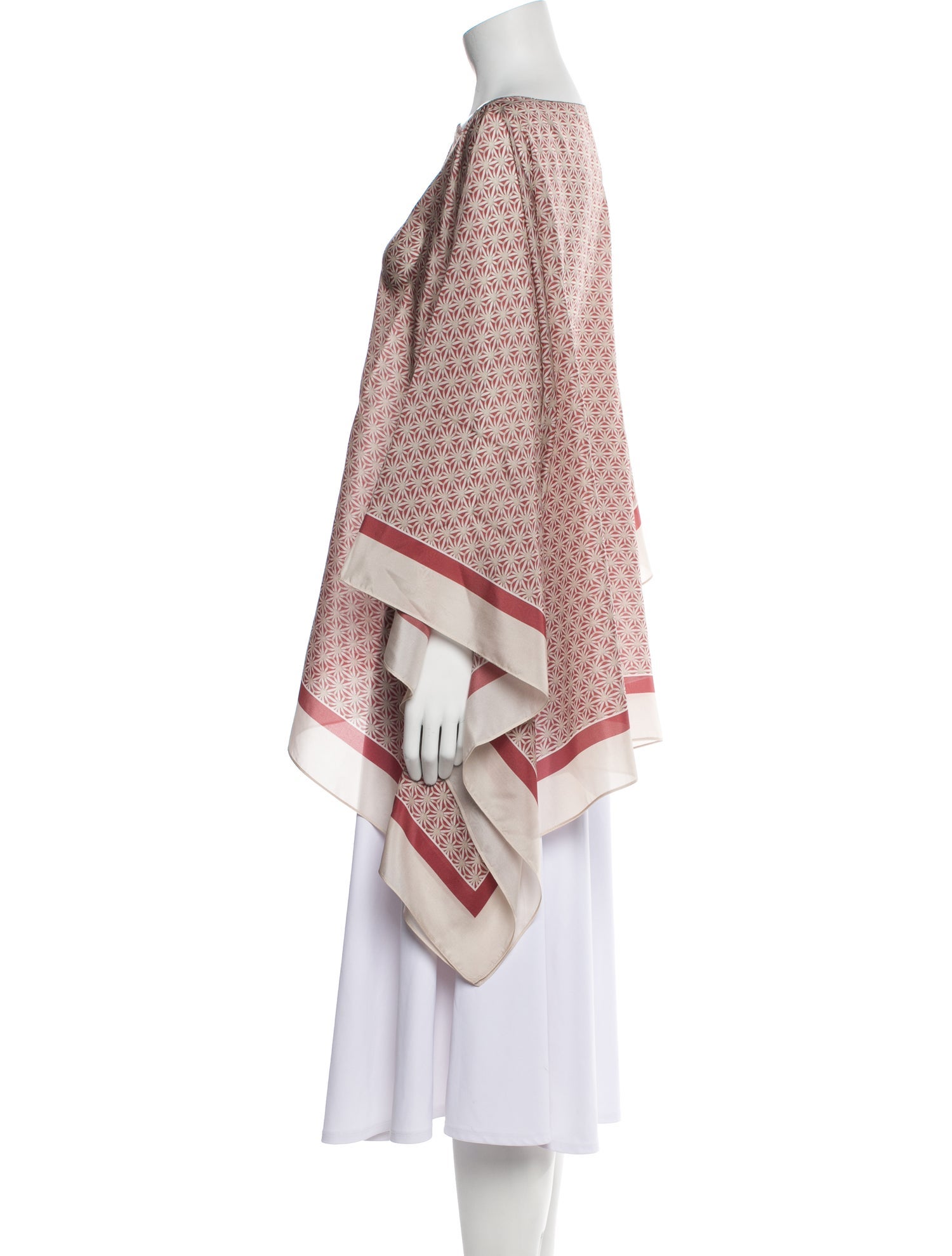 Brunello Cucinelli Silk Printed Tunic