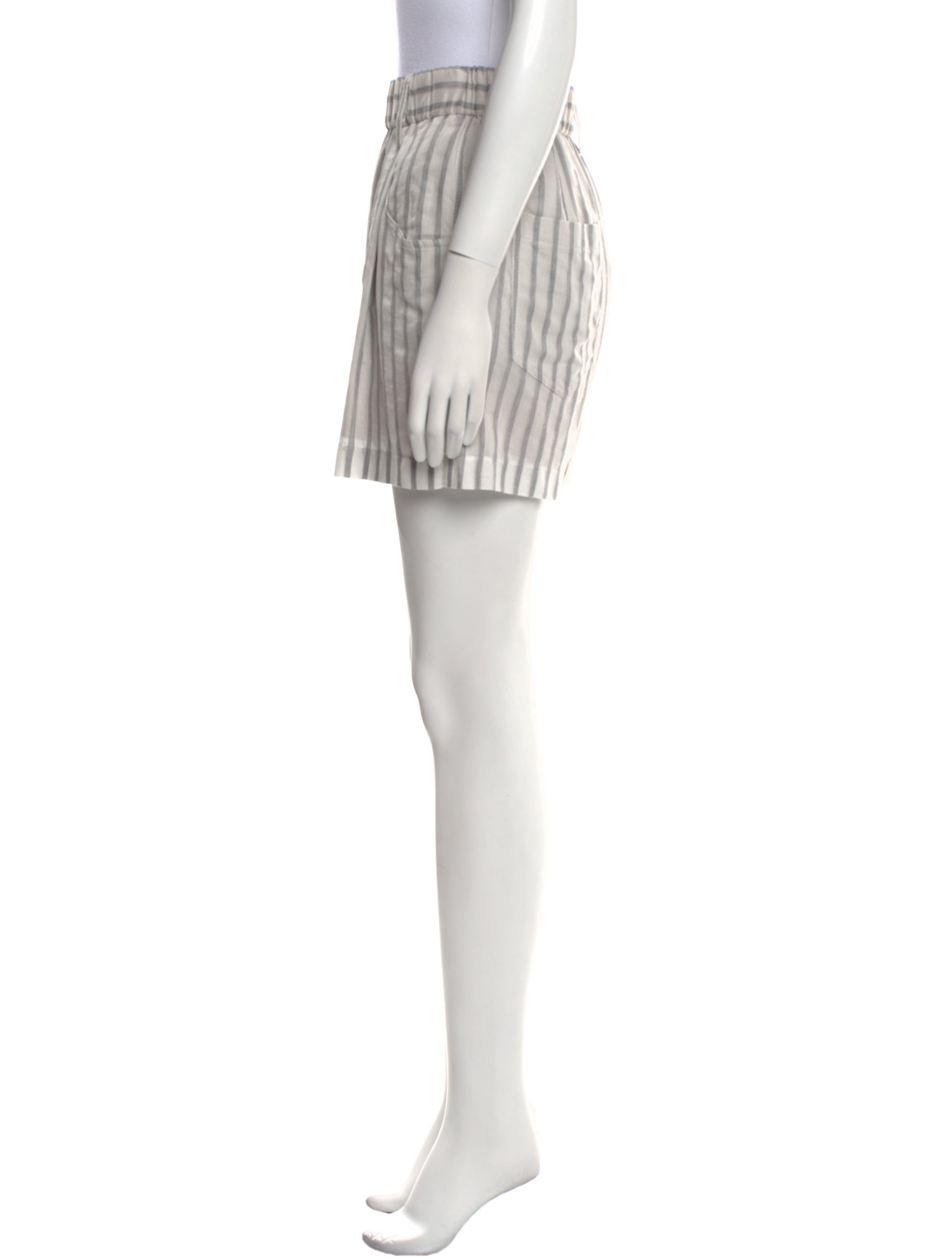 Brunello Cucinelli Striped Knee-Length Shorts w/ Tags