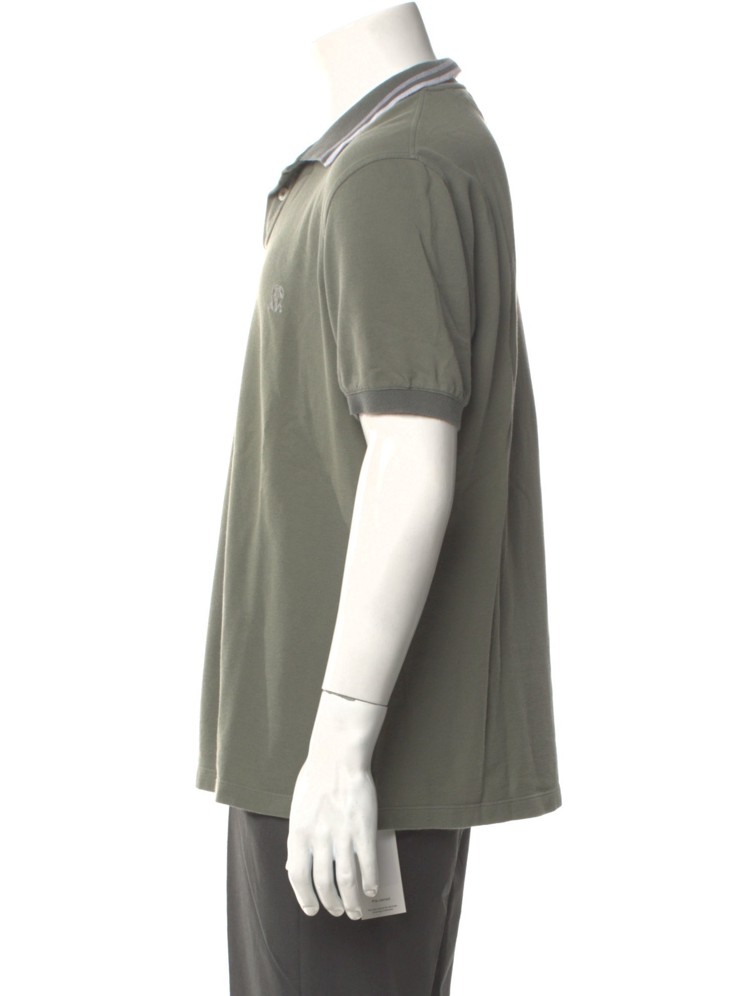 Brunello Cucinelli Collar Short Sleeve Polo Shirt