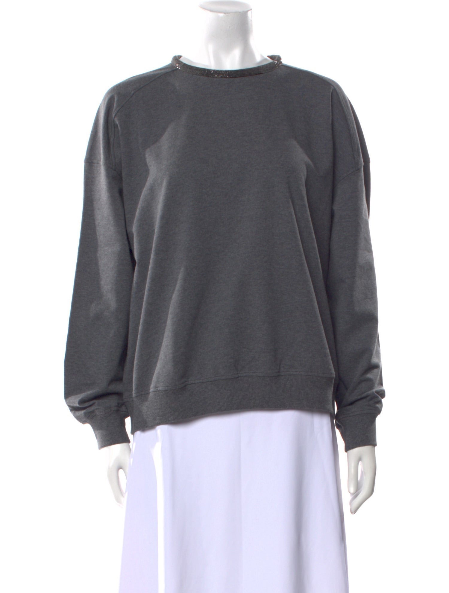 Brunello Cucinelli Crew Neck Long Sleeve Sweatshirt w/ Tags