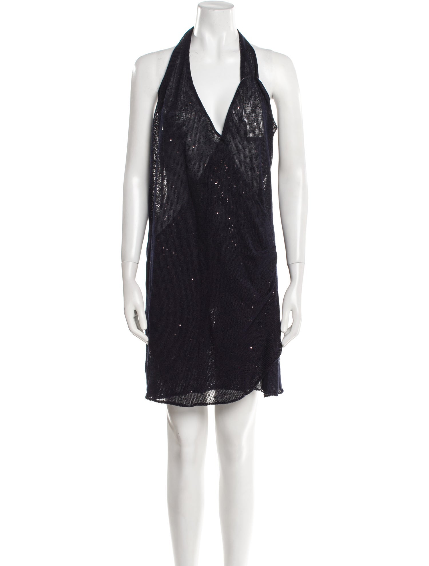 Brunello Cucinelli Linen Mini Dress