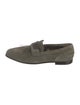 Brunello Cucinelli Monili Suede Loafers