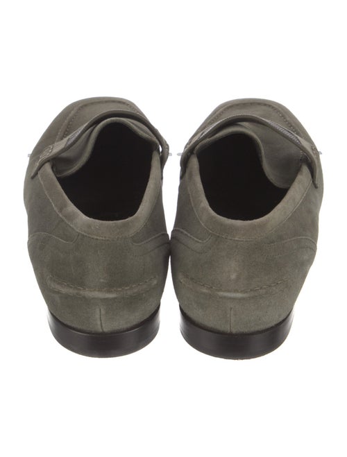 Brunello Cucinelli Monili Suede Loafers