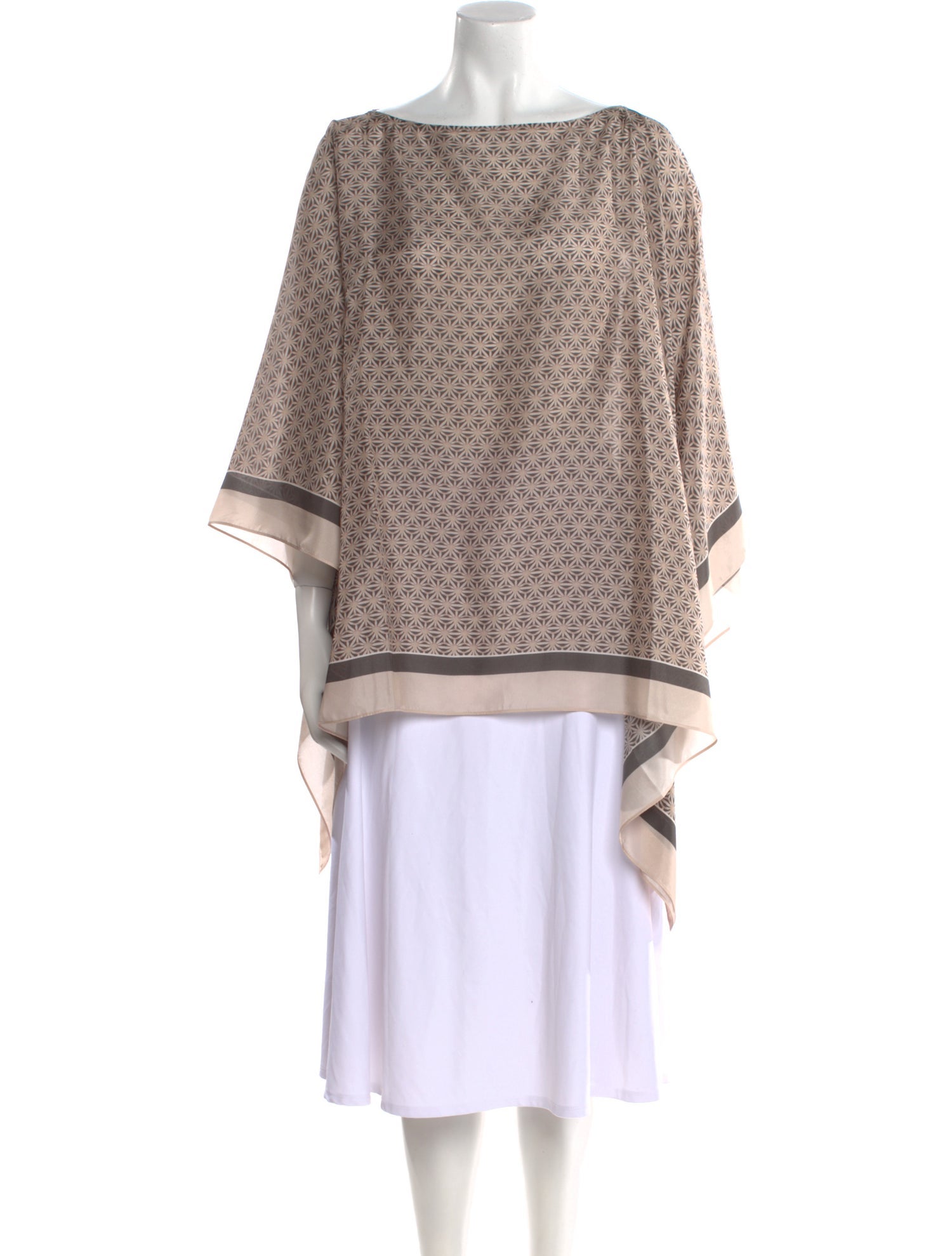 Brunello Cucinelli Silk Printed Sweatshirt w/ Tags