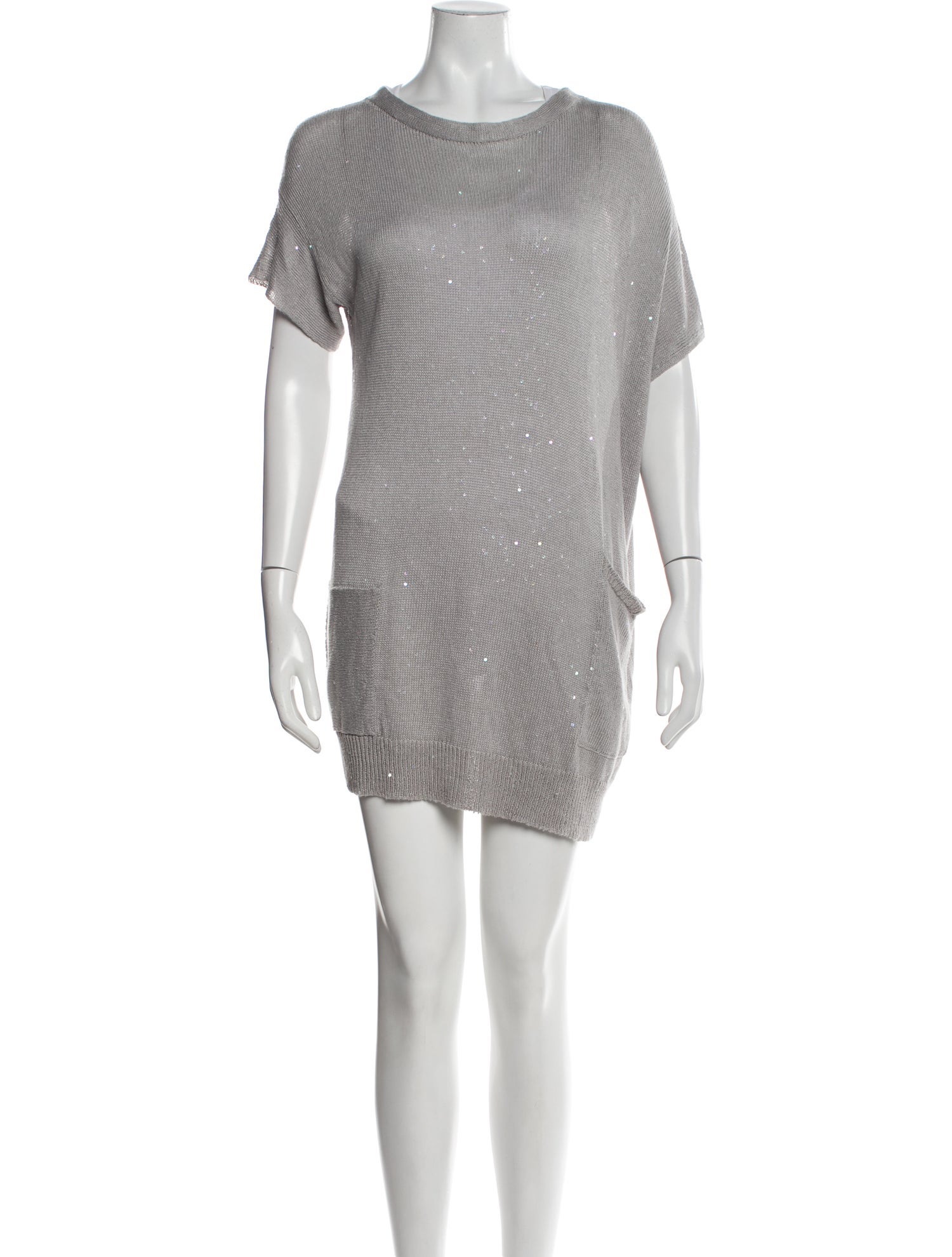 Brunello Cucinelli Linen Mini Dress