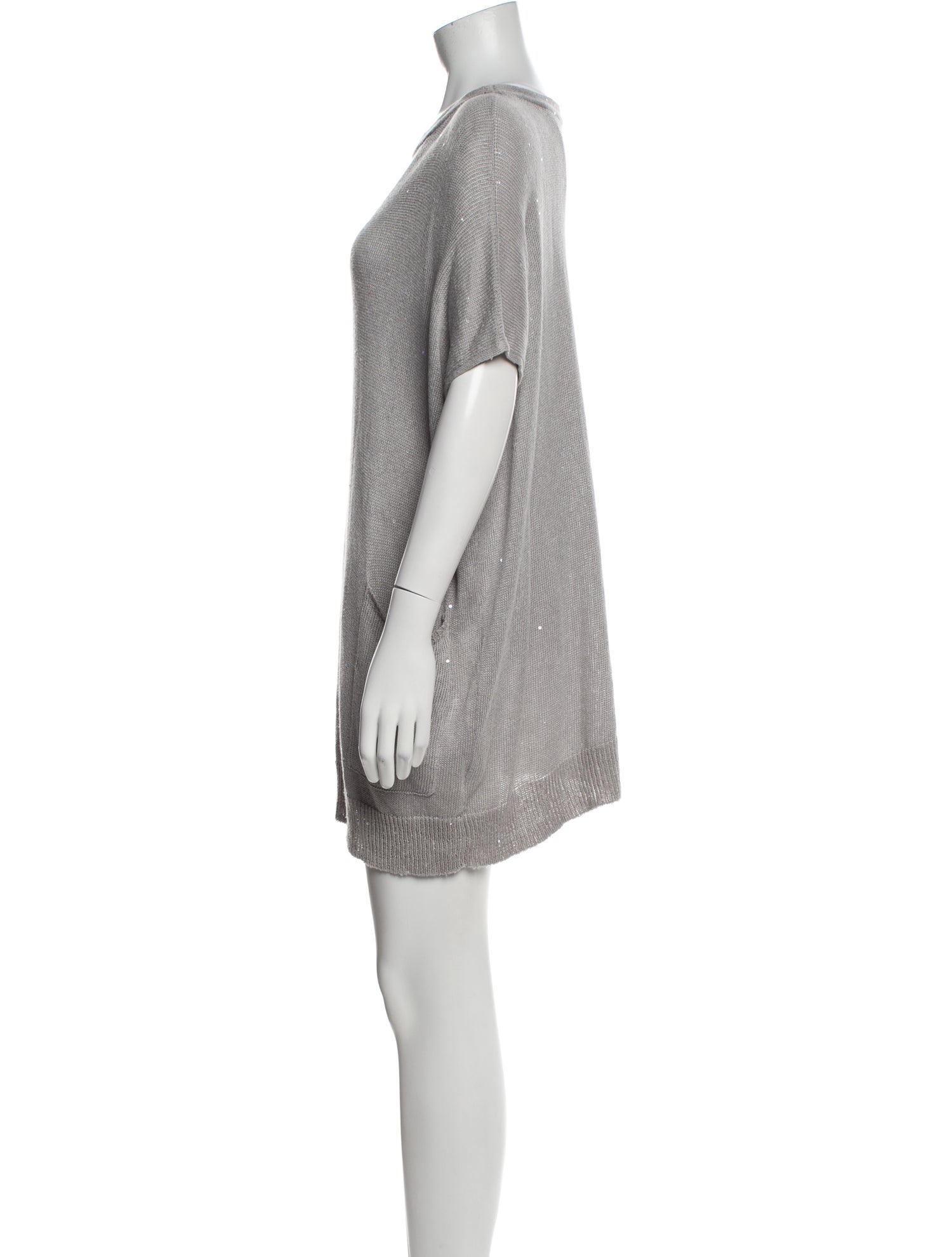 Brunello Cucinelli Linen Mini Dress