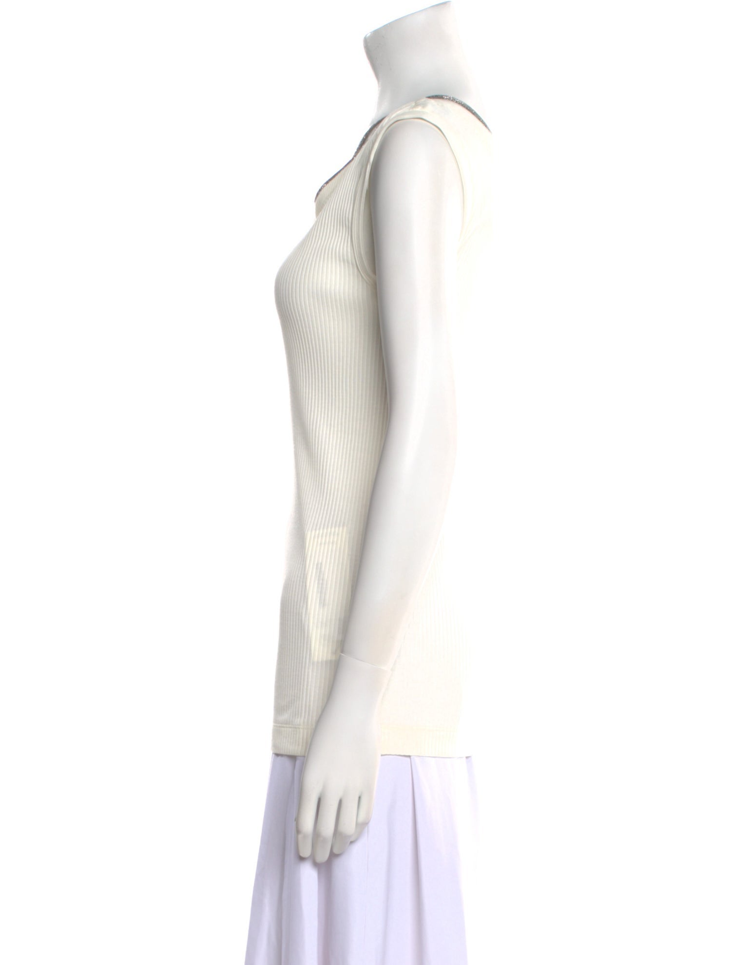 Brunello Cucinelli Cowl Neck Sleeveless Top w/ Tags