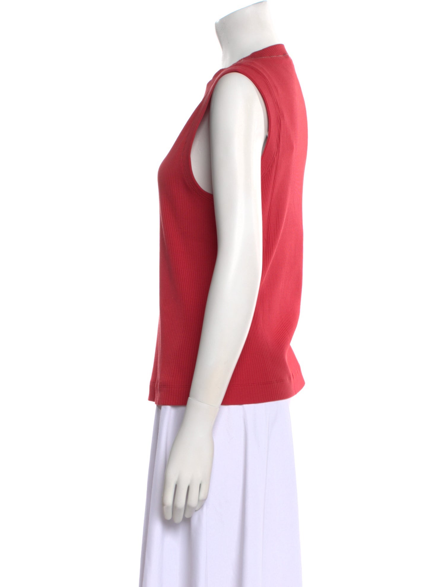Brunello Cucinelli Crew Neck Sleeveless Top w/ Tags