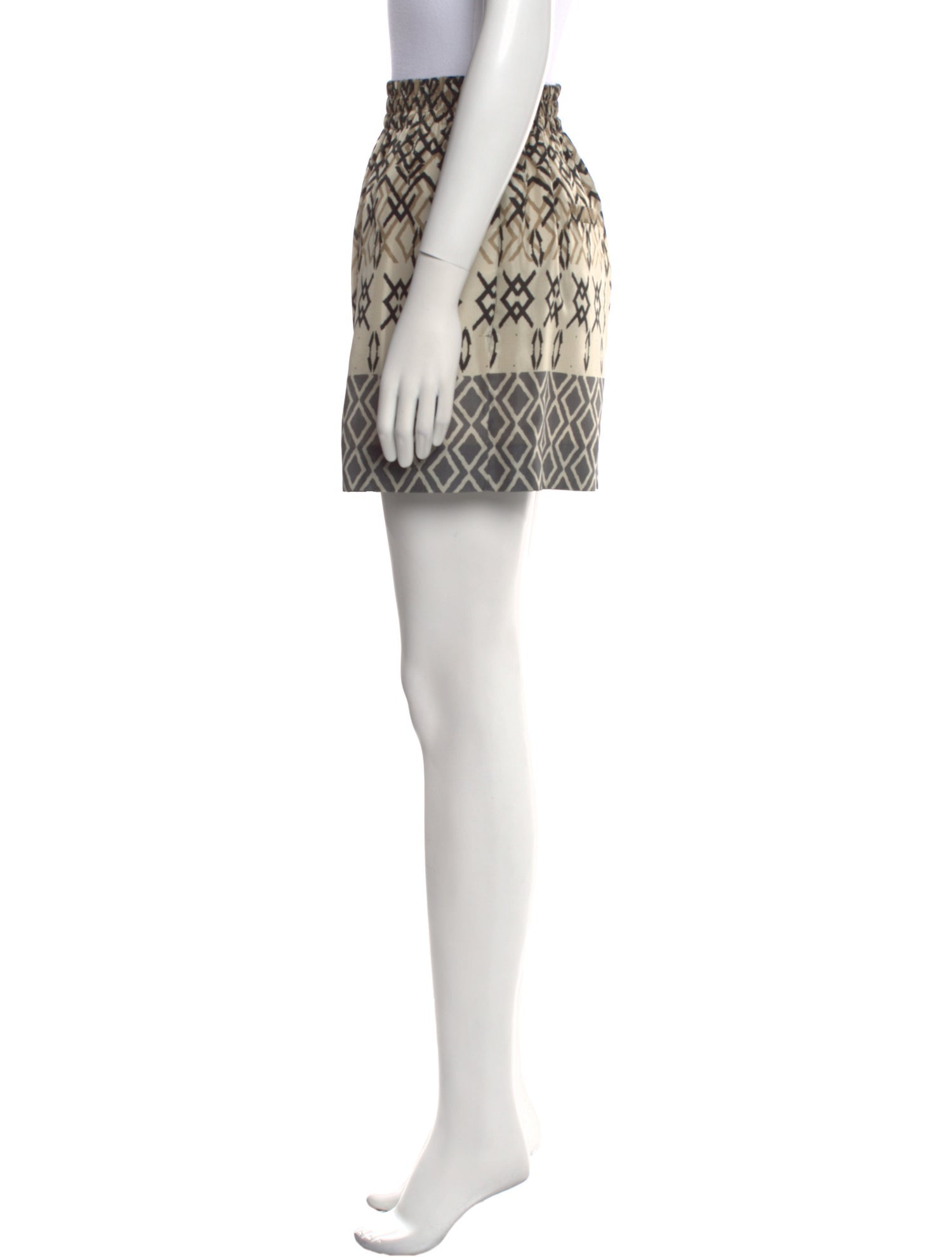 Brunello Cucinelli Silk Mini Shorts w/ Tags