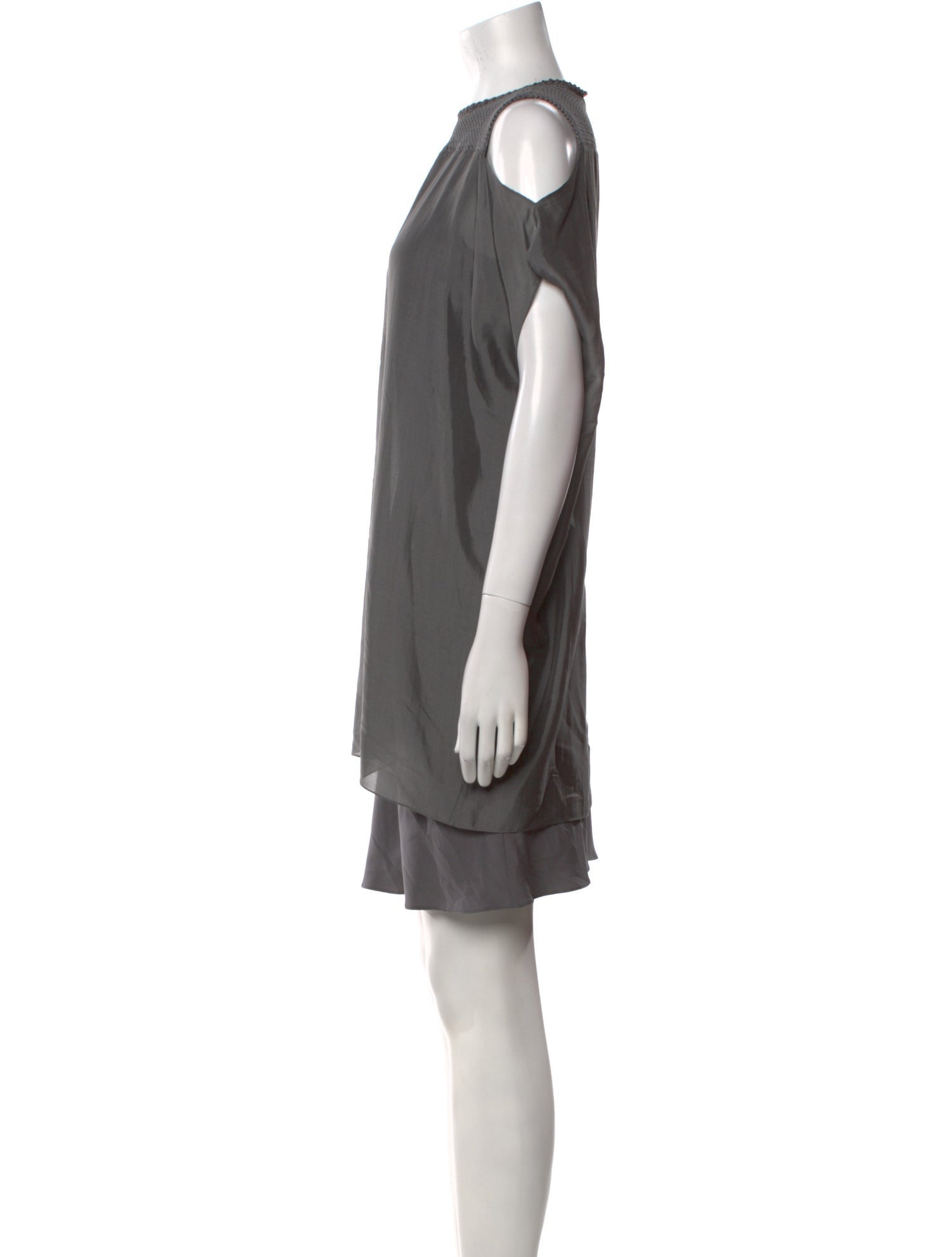 Brunello Cucinelli Silk Knee-Length Dress