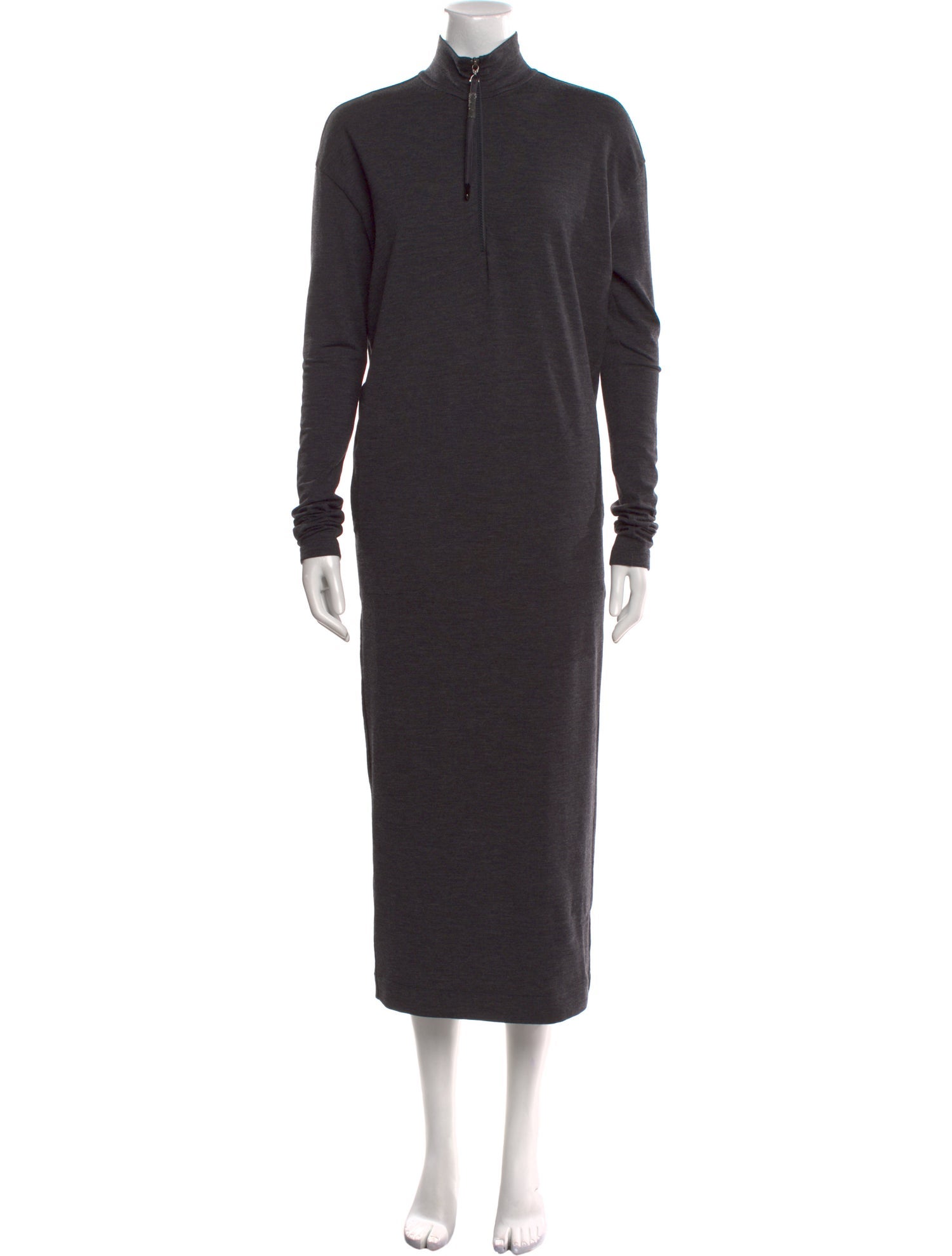 Brunello Cucinelli Virgin Wool Long Dress w/ Tags