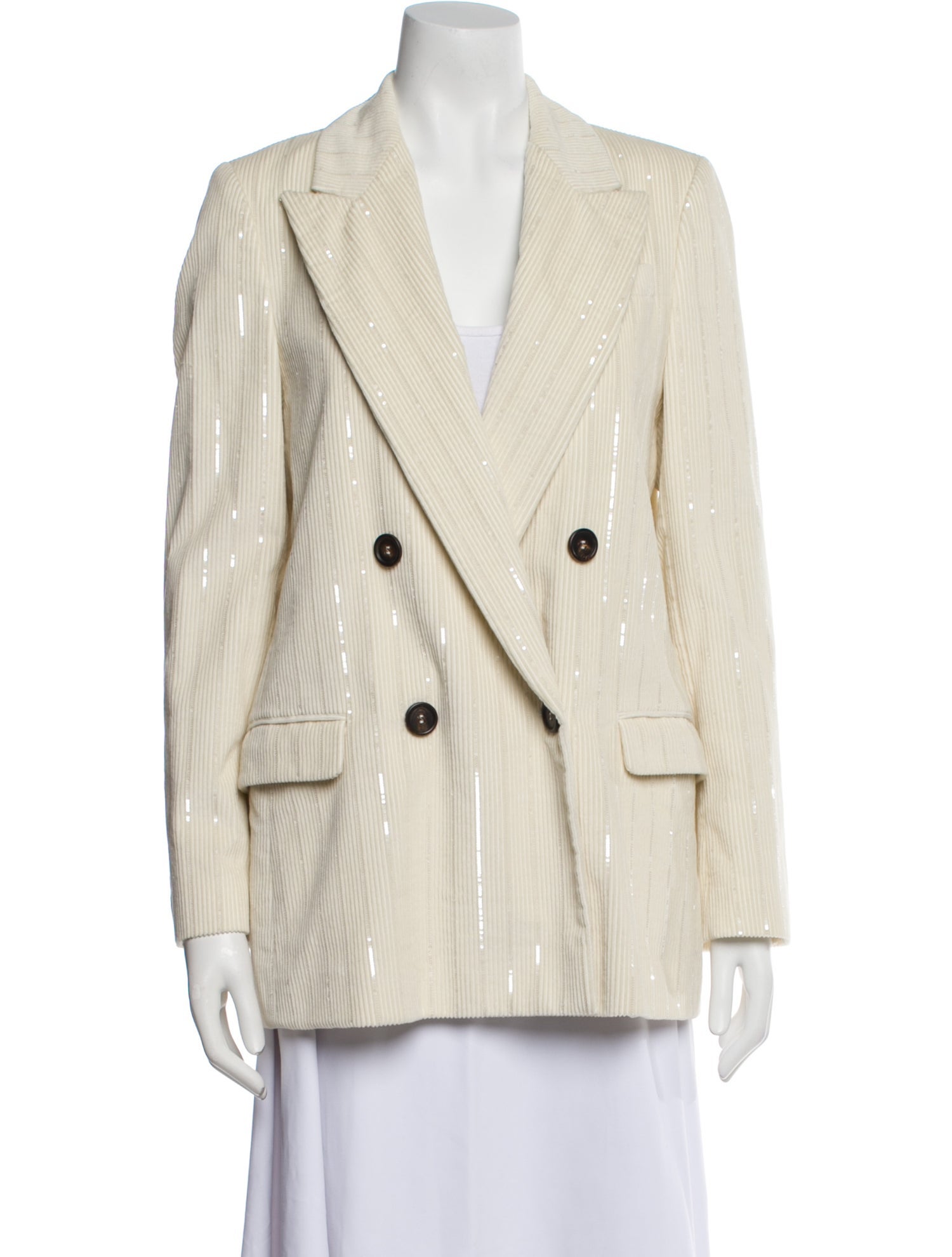 Brunello Cucinelli Striped Blazer