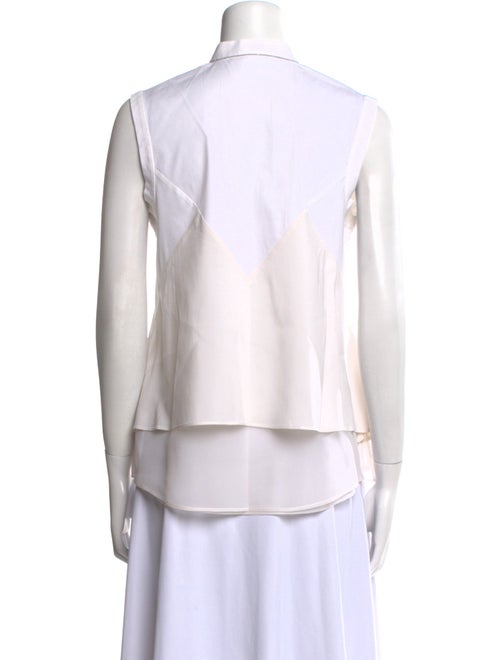 Brunello Cucinelli Mock Neck Sleeveless Top