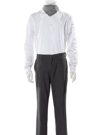 Brunello Cucinelli patterned pocket square