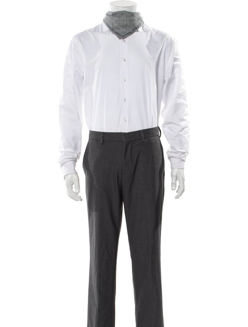 Brunello Cucinelli patterned pocket square