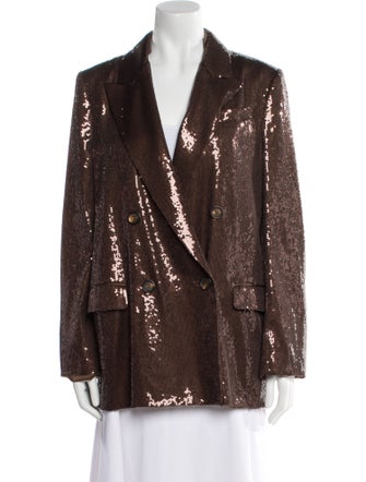 Brunello Cucinelli Patterned Evening Jacket