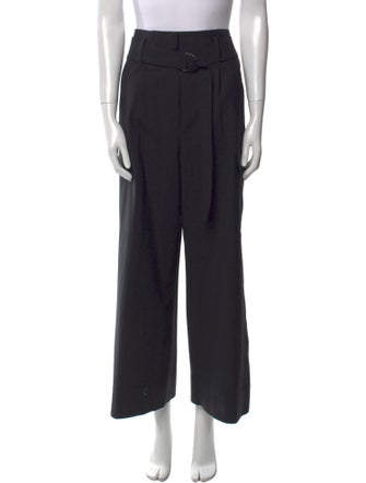 Brunello Cucinelli Virgin Wool Wide Leg Pants