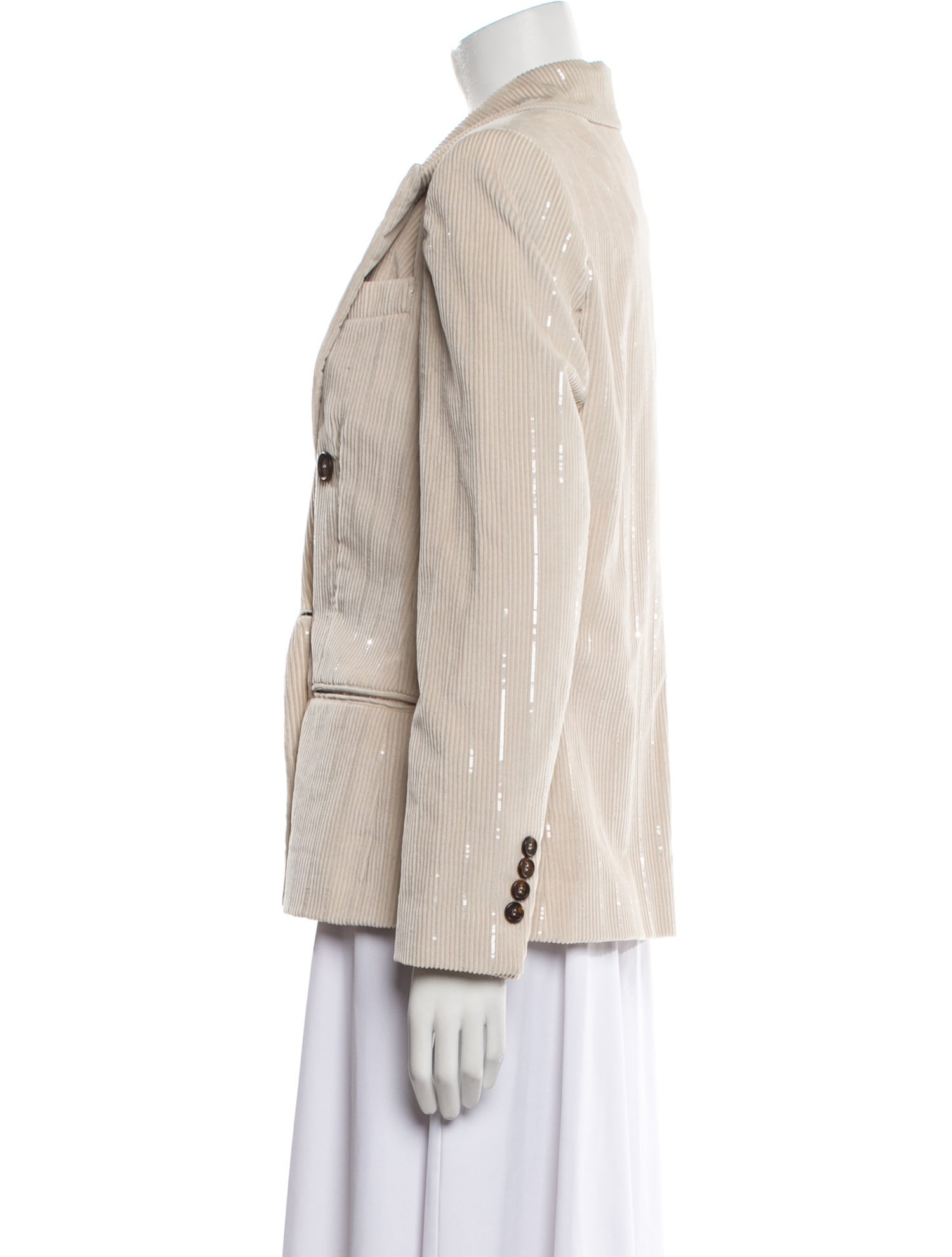 Brunello Cucinelli Striped Blazer