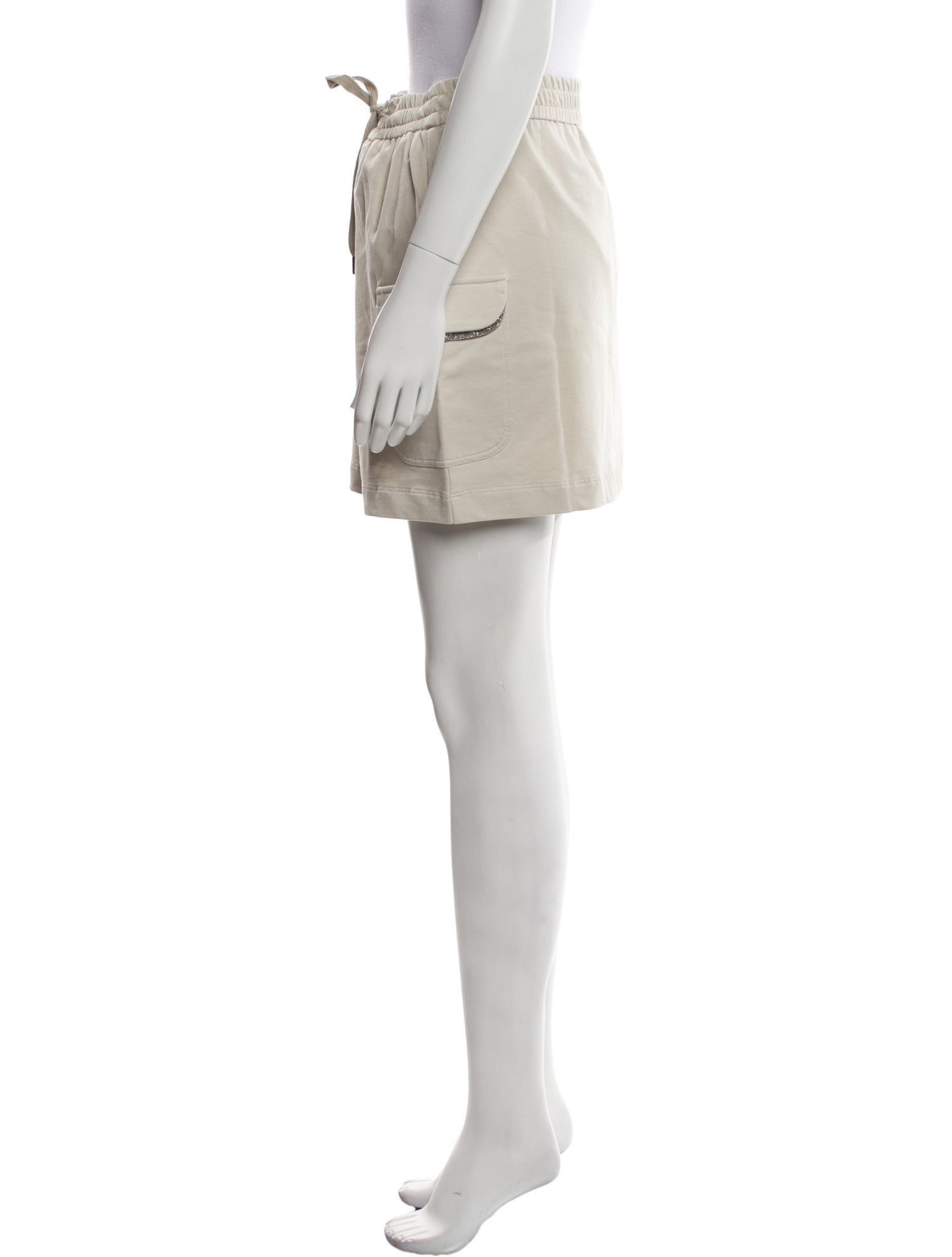 Brunello Cucinelli Chain-Link Accents Mini Skirt w/ Tags