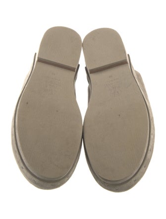 Brunello Cucinelli Monili Suede Mules