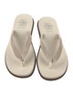 Brunello Cucinelli Suede Flip Flops