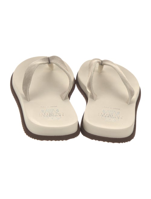 Brunello Cucinelli Suede Slides