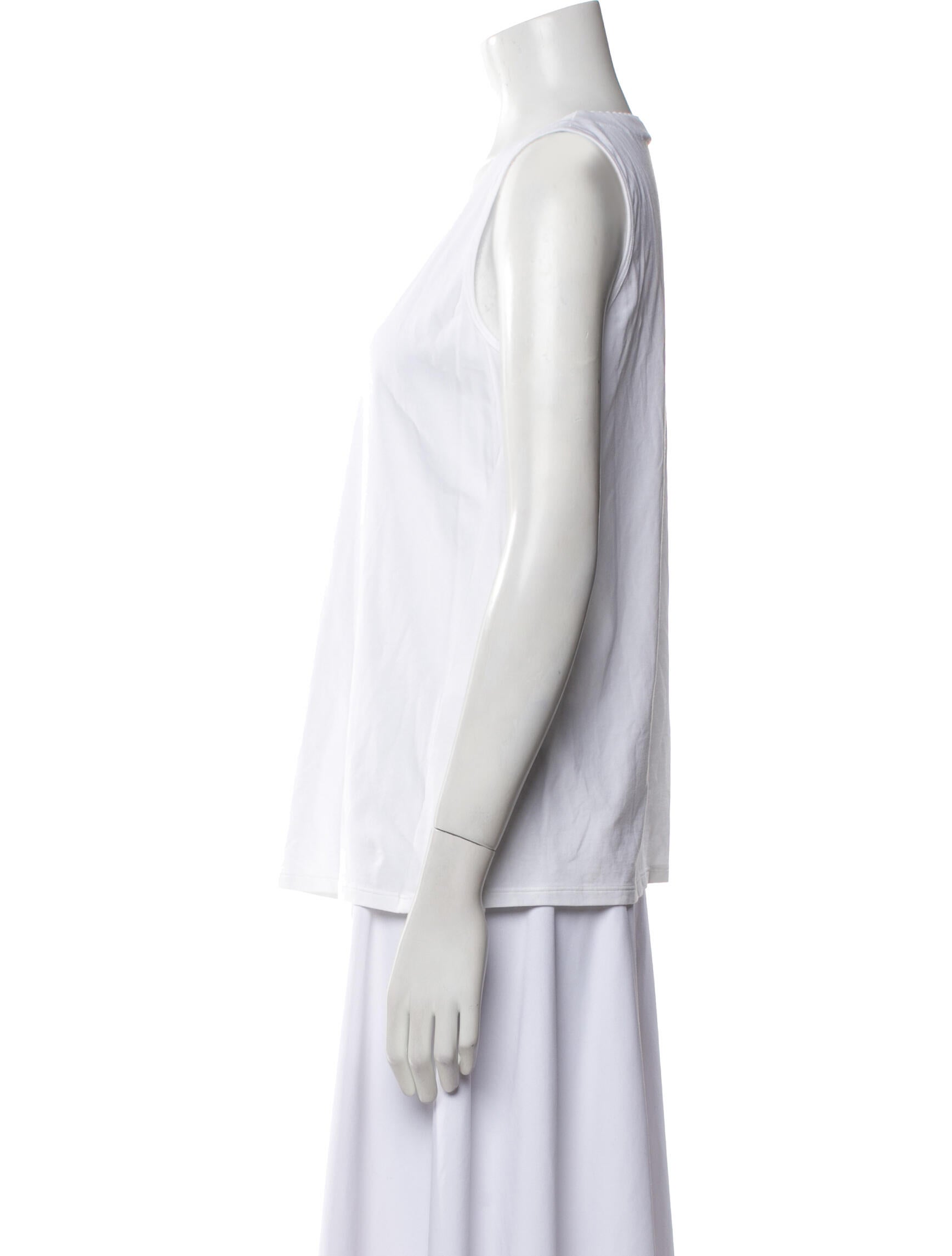 Brunello Cucinelli V-Neck Sleeveless Top