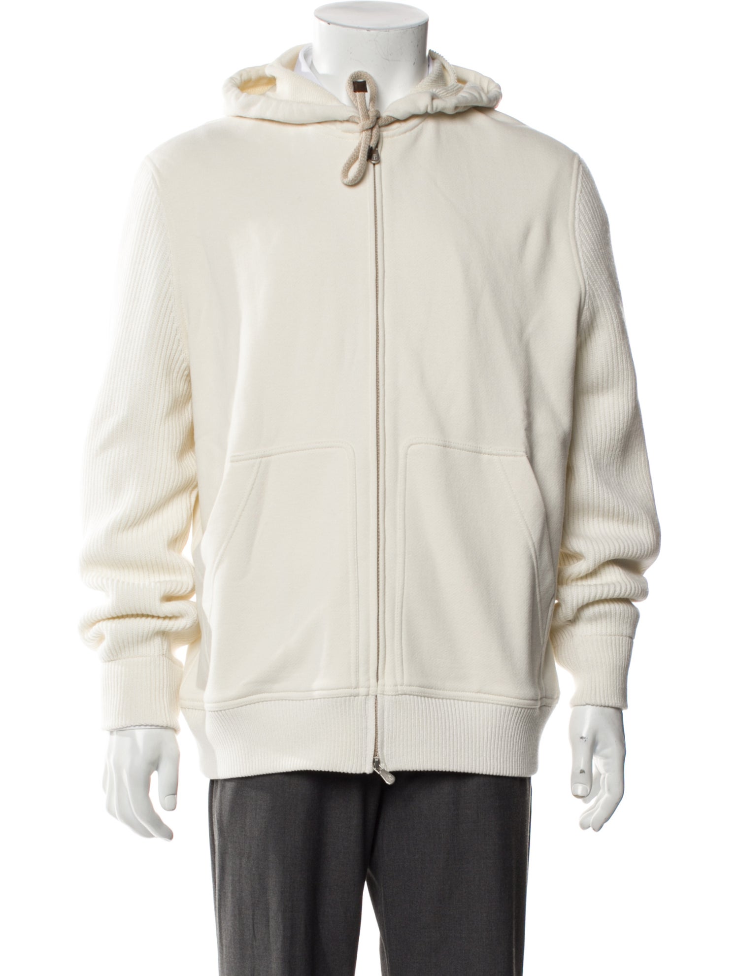 Brunello Cucinelli Graphic Print Crew Neck Cardigan w/ Tags