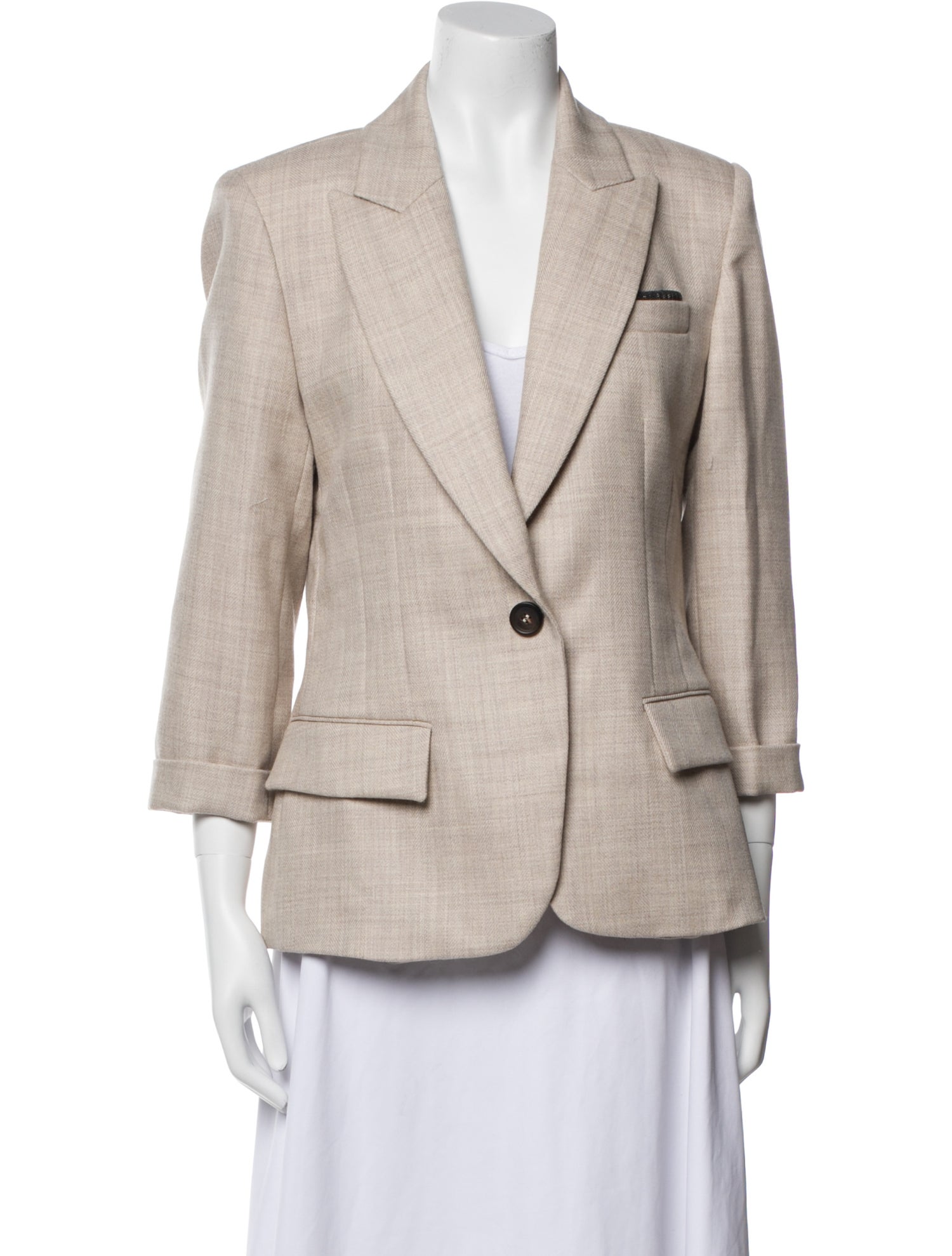 Brunello Cucinelli Virgin Wool Blazer