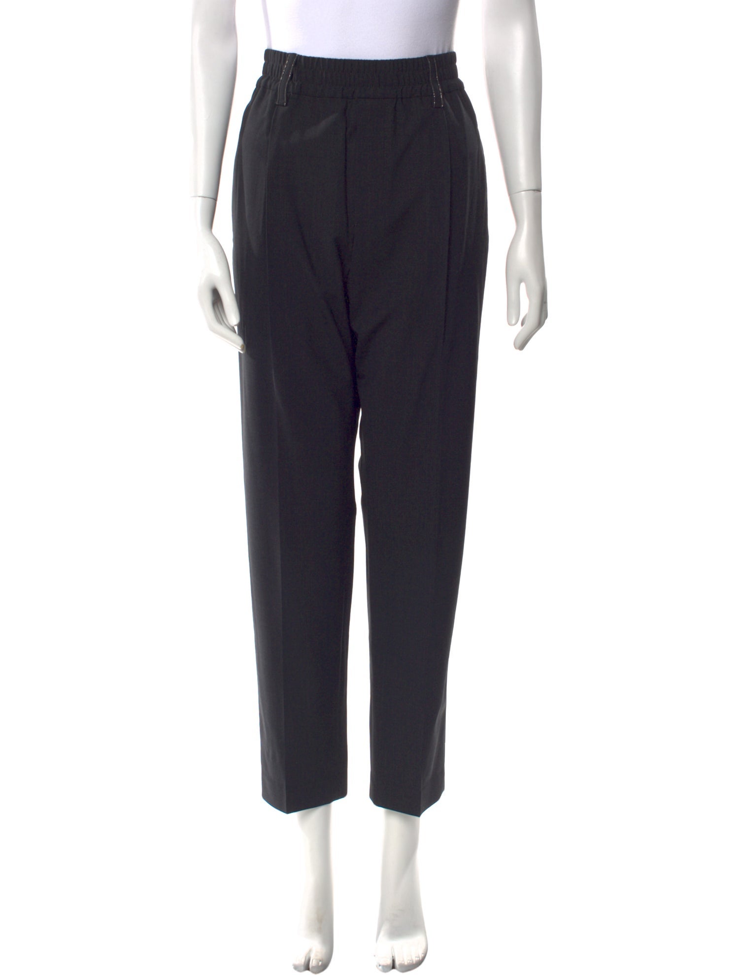 Brunello Cucinelli Virgin Wool Straight Leg Pants w/ Tags