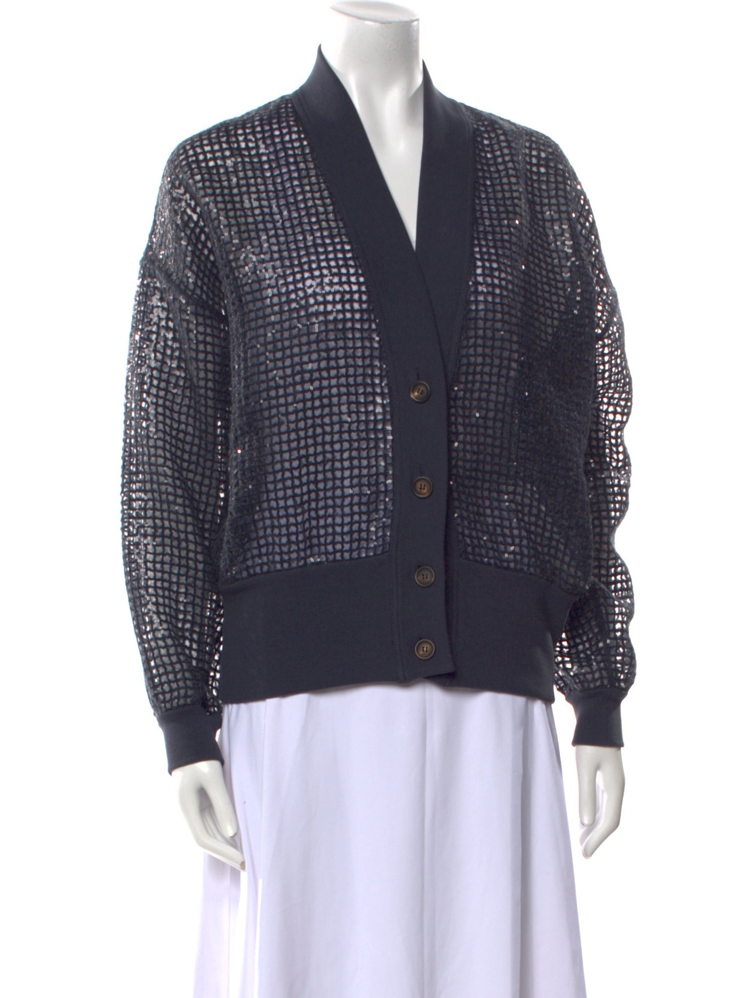 Brunello Cucinelli V-Neck Sweater w/ Tags