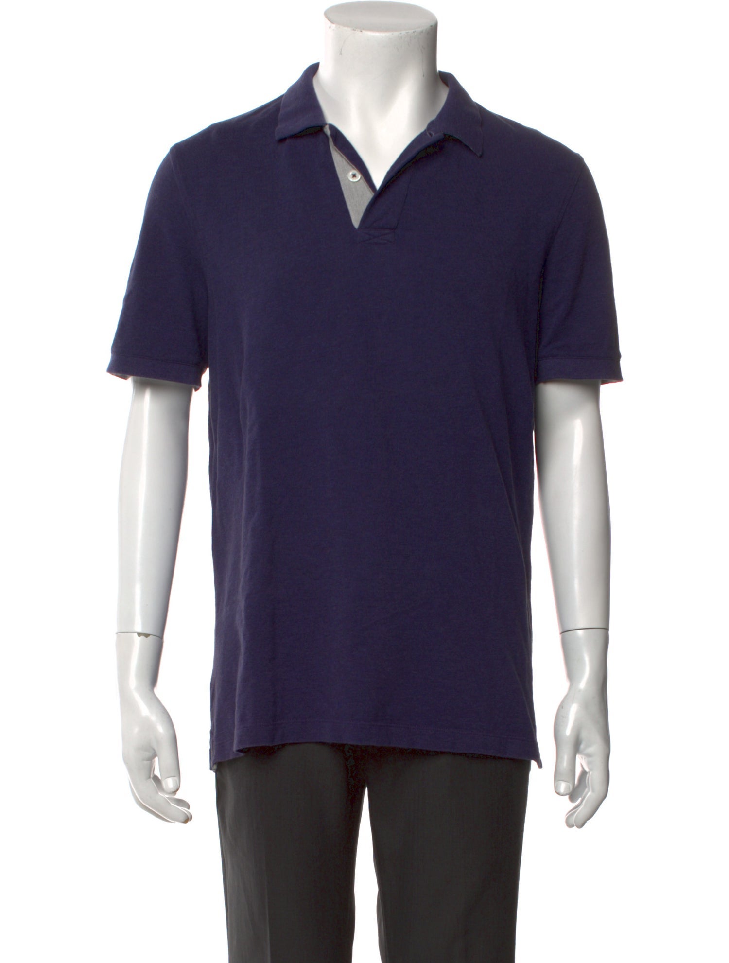 Brunello Cucinelli Collar Short Sleeve Polo Shirt