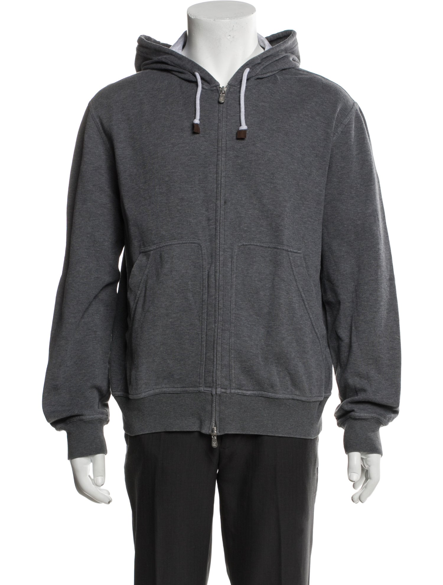 Brunello Cucinelli Crew Neck Long Sleeve Hoodie